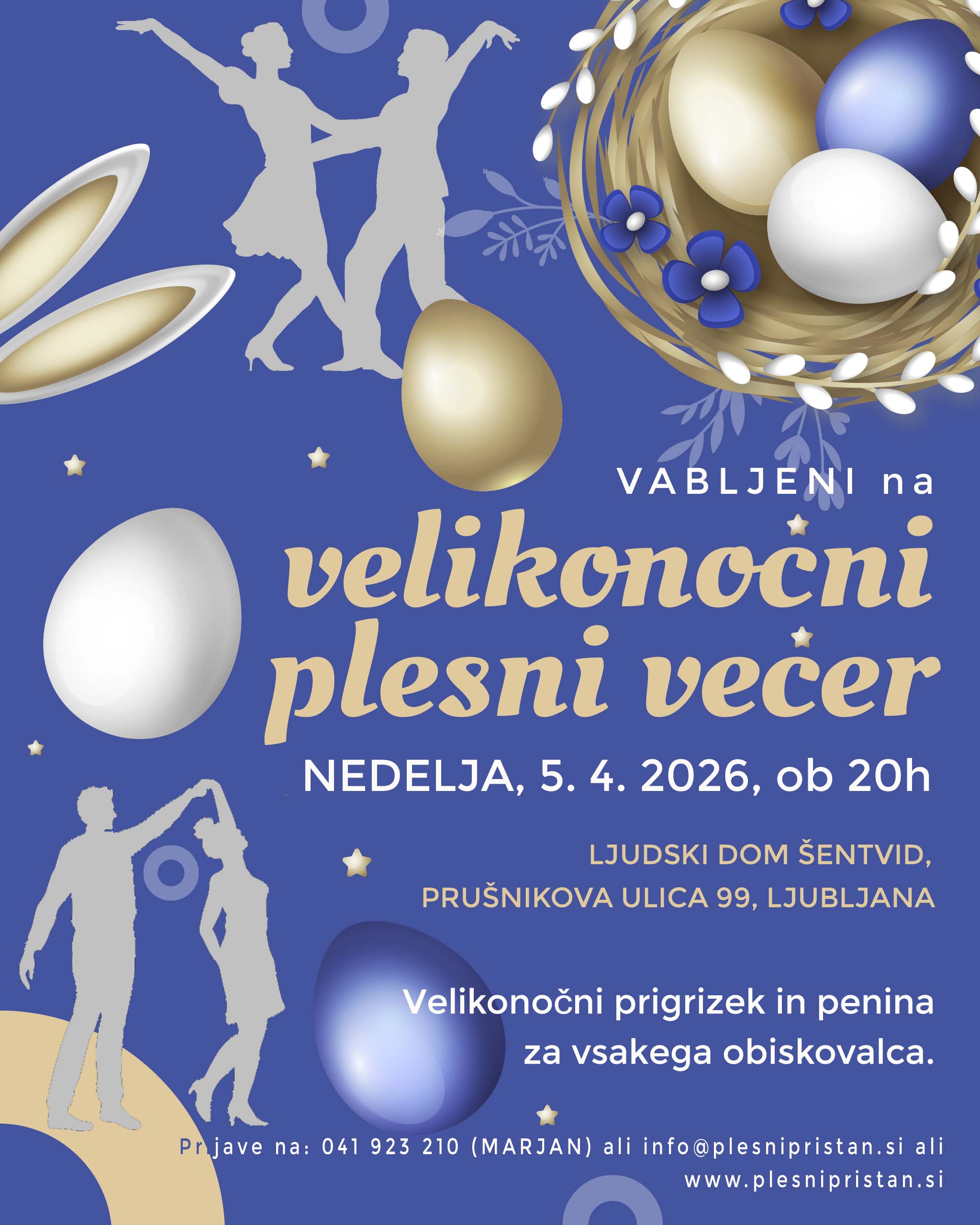 Velikonočni ples Plesni Pristan