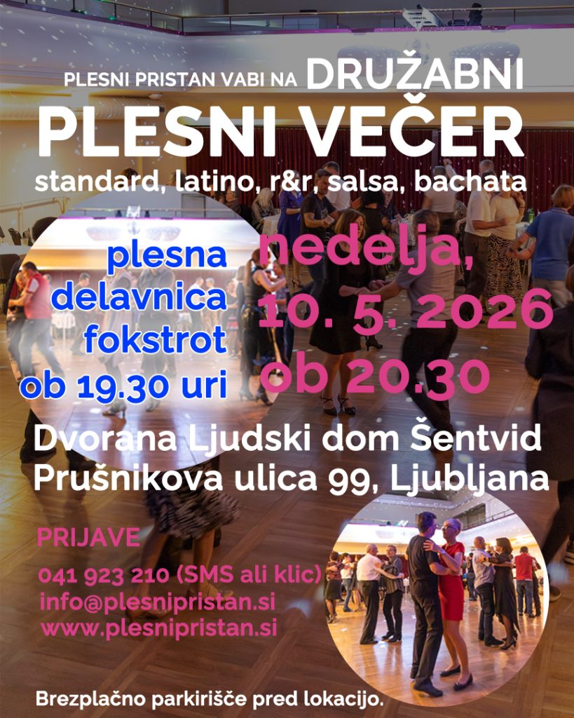 Plesni večer Plesni Pristan